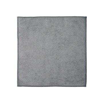 Салфетка микрофибра, 30х30см, 200г/м2, серая, Горница