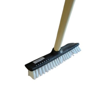 Щетка подметальная ШРОБЕР SPBO30-BLACK низкий ворс+черенок