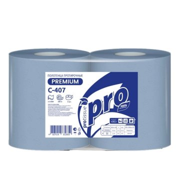 Полотенца бумажные ролевые Protissue 2 сл. С407