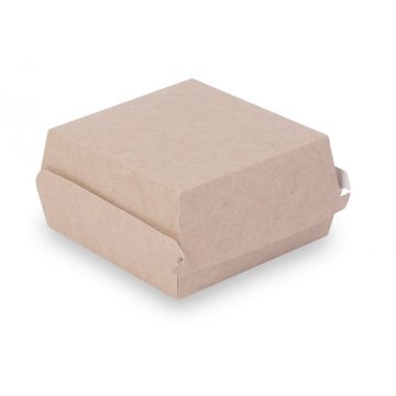 Упаковка OSQ BURGER M для бургеров, 100/115x100/115x60мм (50шт/уп, 300шт/кор)