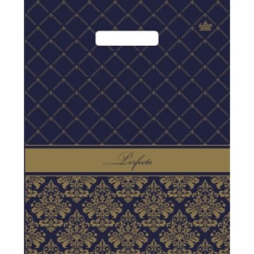 37х30+3(90) Мешки(пакеты) ПЭ с выр.ручкой Перфекто вензель