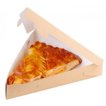 Упаковка OSQ PIE для пирога, кусочка пиццы, 200х200х40мм (100шт/уп, 600шт/кор)