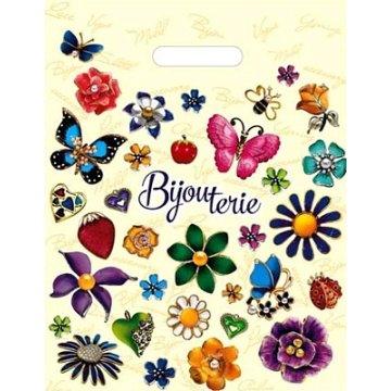 31х40(60) Пакет ПЭ с выр.ручкой Бижутерия  (50шт/упак, 500шт/кор.)