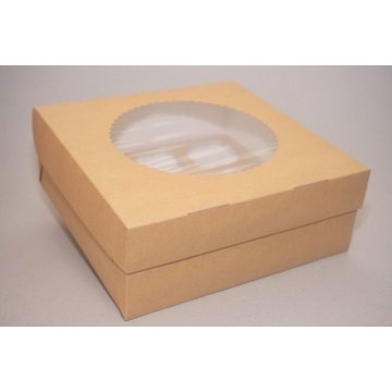 Упаковка OSQ MUF 6 К для кексов и маффинов, 250x170x100мм (25шт/уп, 150шт/кор)