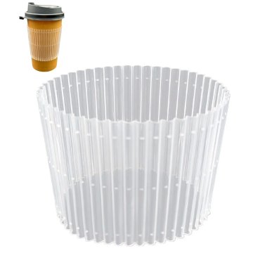 CUPHOLDER Д90 Контейнер прозрачный ПП (25шт/уп.,400шт/кор)