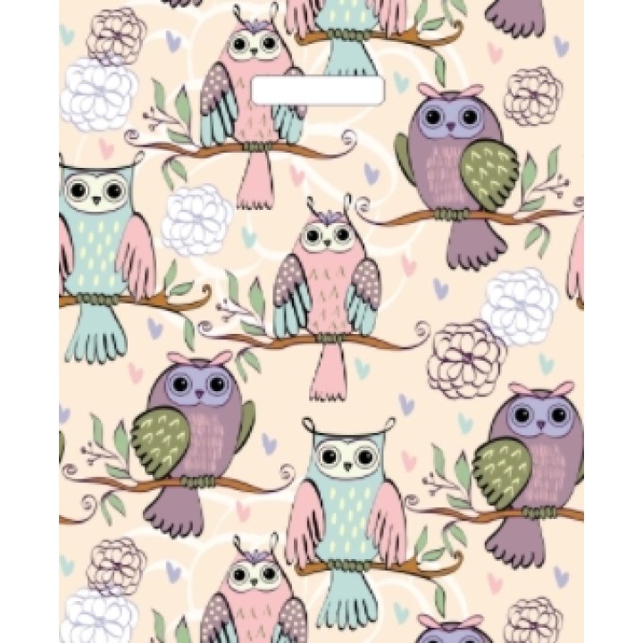 36х43+3(35) Пакет ПЭ с выр.ручкой Совушки