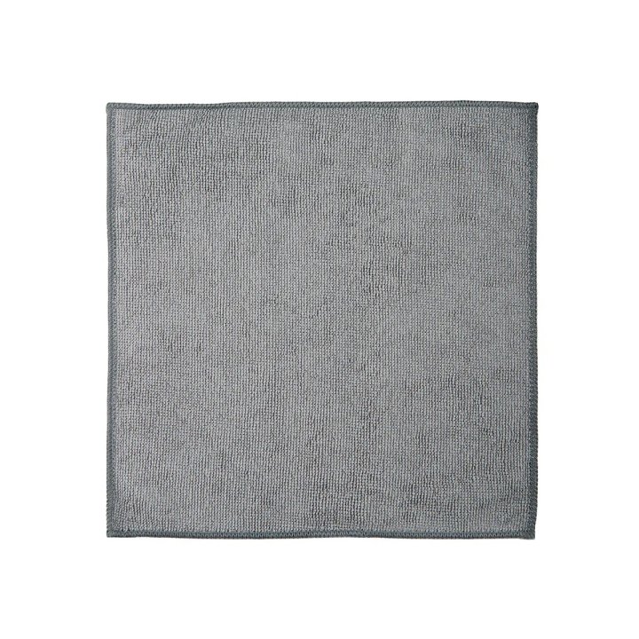 Салфетка микрофибра, 30х30см, 200г/м2, серая, Горница