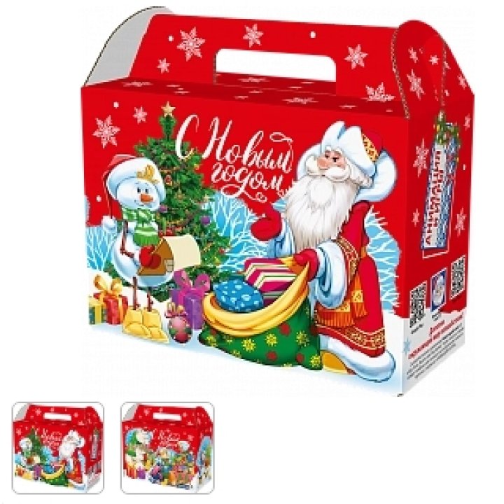 1500г. Коробка Чемодан Доброта с анимацией 230х105х165(+45), УФ