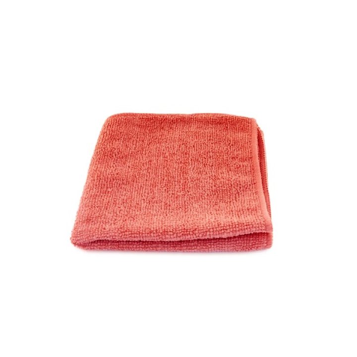Салфетка микрофибра, 30х30см, 180г/м2, КРАСНАЯ, Горница