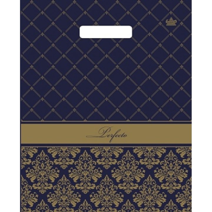 37х30+3(90) Мешки(пакеты) ПЭ с выр.ручкой Перфекто вензель