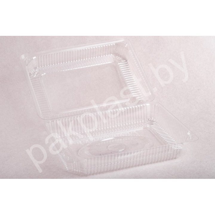 Контейнеры одноразовые пластиковые упаковочные УК-846-0,1, ПЭТ, прозрачная, ПЩ.1.72БДК