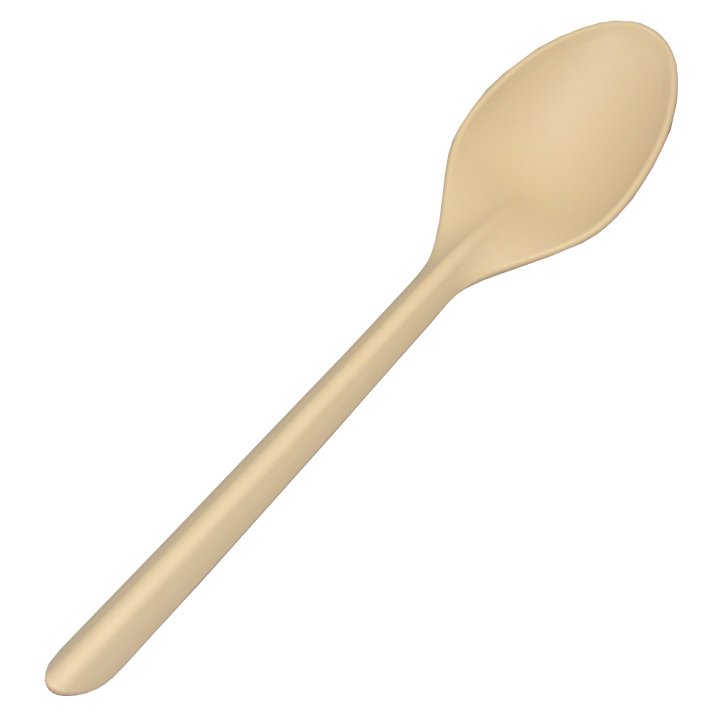 Ложка столовая 173мм крафт кукурузный крахмал (биополимер) (50шт/упак, 1000шт/кор.)