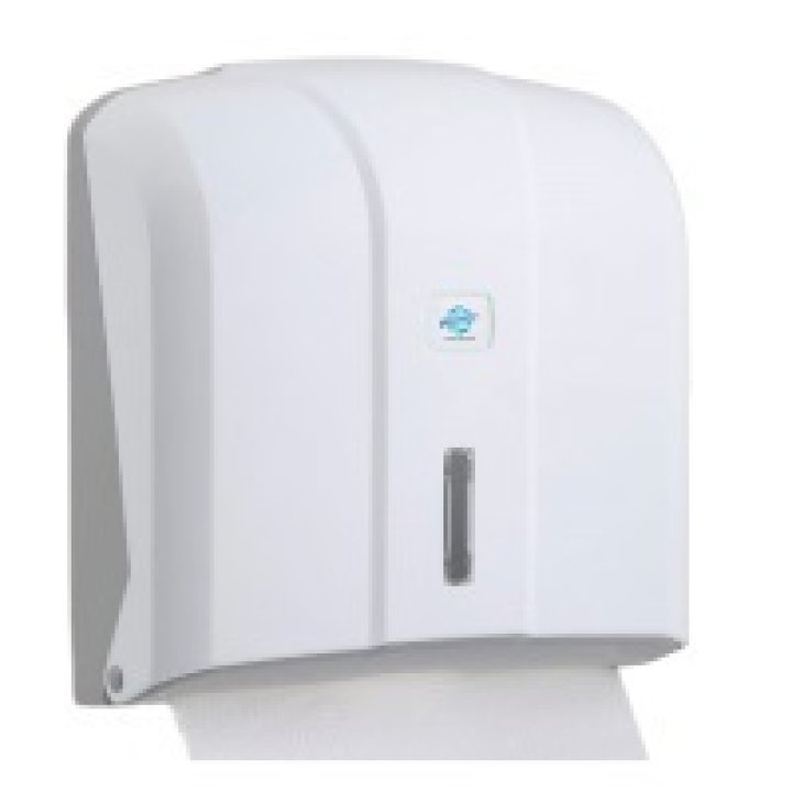 Диспенсер для листовых полотенец V сложения, артикул К4 Белый