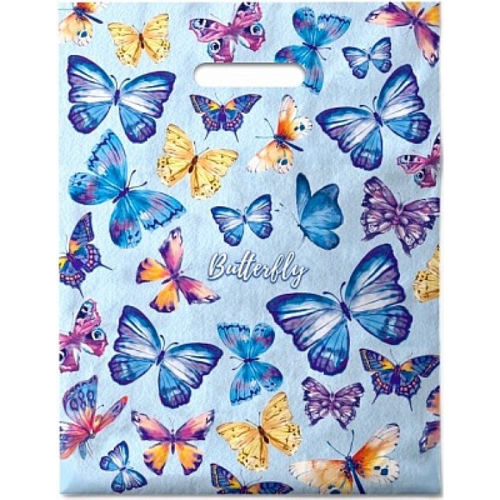 31х40(60) Пакет ПЭ с выр.ручкой глянец Полет