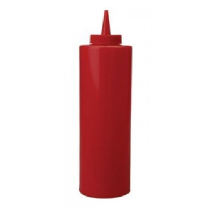 Дозатор для соусов 250мл. пластик MG (красный)