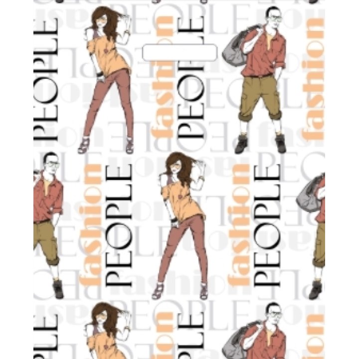 36х43+3(35) Пакет ПЭ с выр.ручкой Стильные