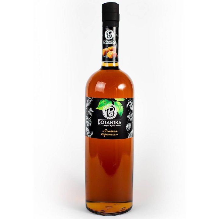 Соленая карамель Сироп ТМ Ботаника, 1л.