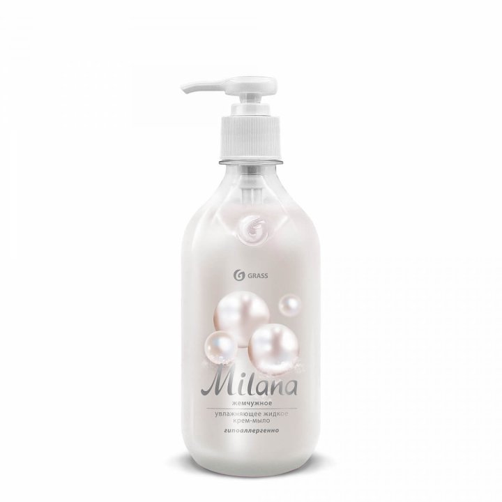 0.5л. Крем-мыло жидкое увлажняющее Милана жемчужное