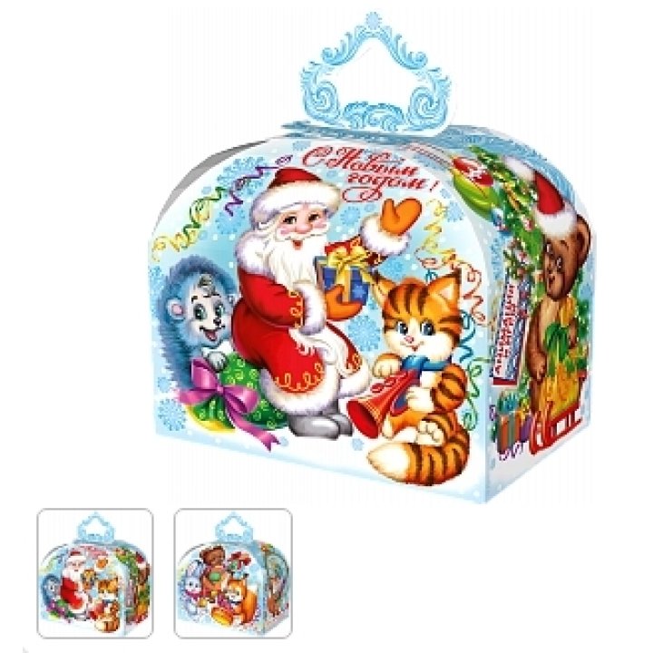 1000г. Коробка Сундучок Праздничная репетиция 185х125х165(+55), УФ