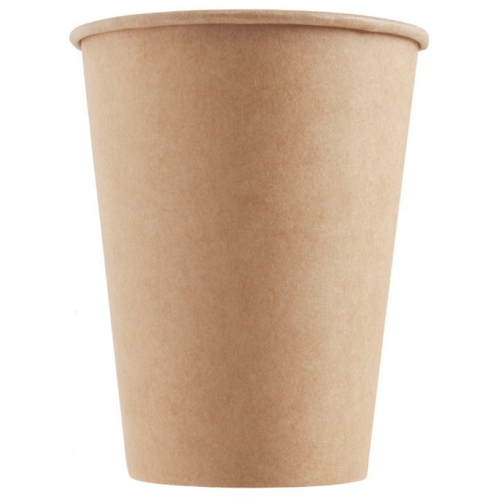 400/530мл. Стакан бумажный одноразовый КРАФТ Д90мм (53646) (50шт/уп, 1000шт/кор)