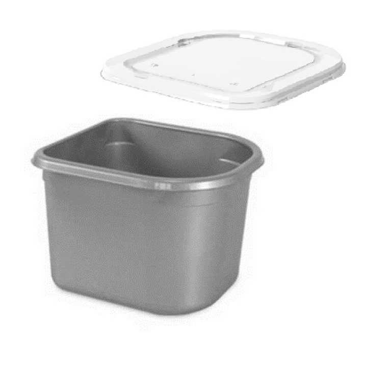 Контейнеры одноразовые пластик. проз. упаковочные УК-60, 170x158x125мм ПЩ-2,0, (120/360)