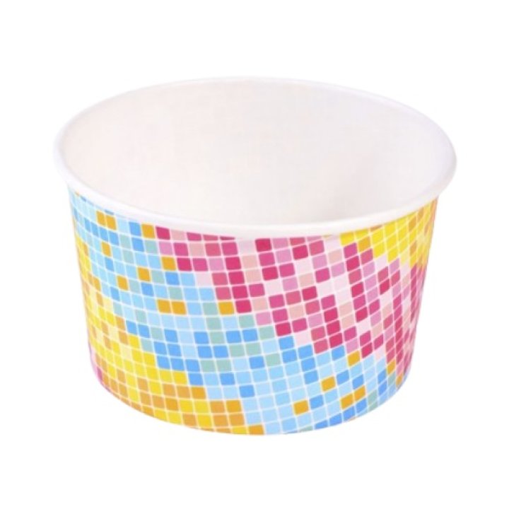 170 мл Креманка бумажная Радуга