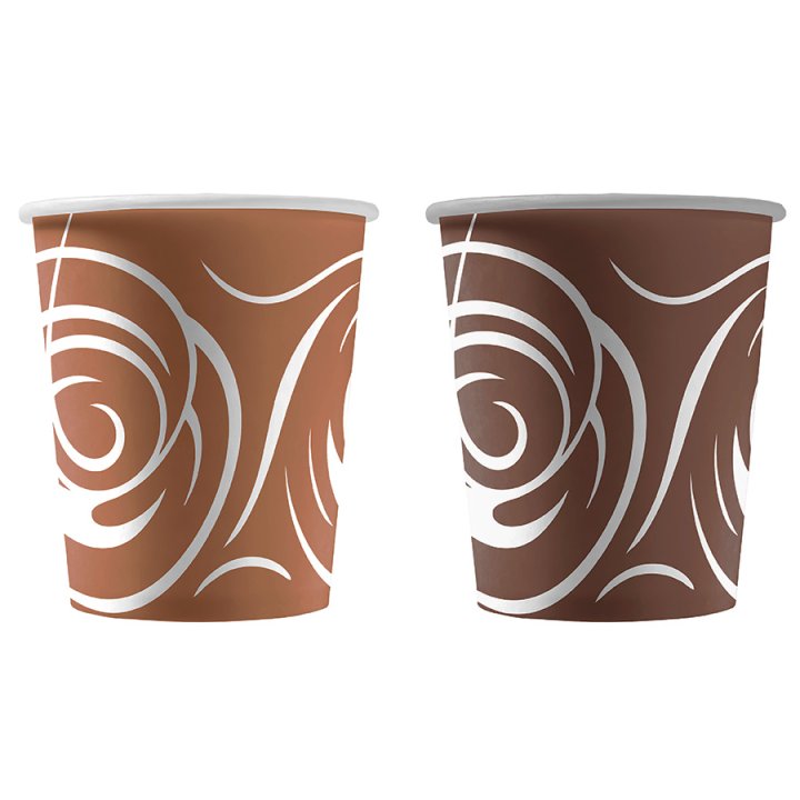 250/280мл. Стакан бум. однораз. вендинг Крема (62231) Д80мм, 50шт/уп, 1400шт/кор.